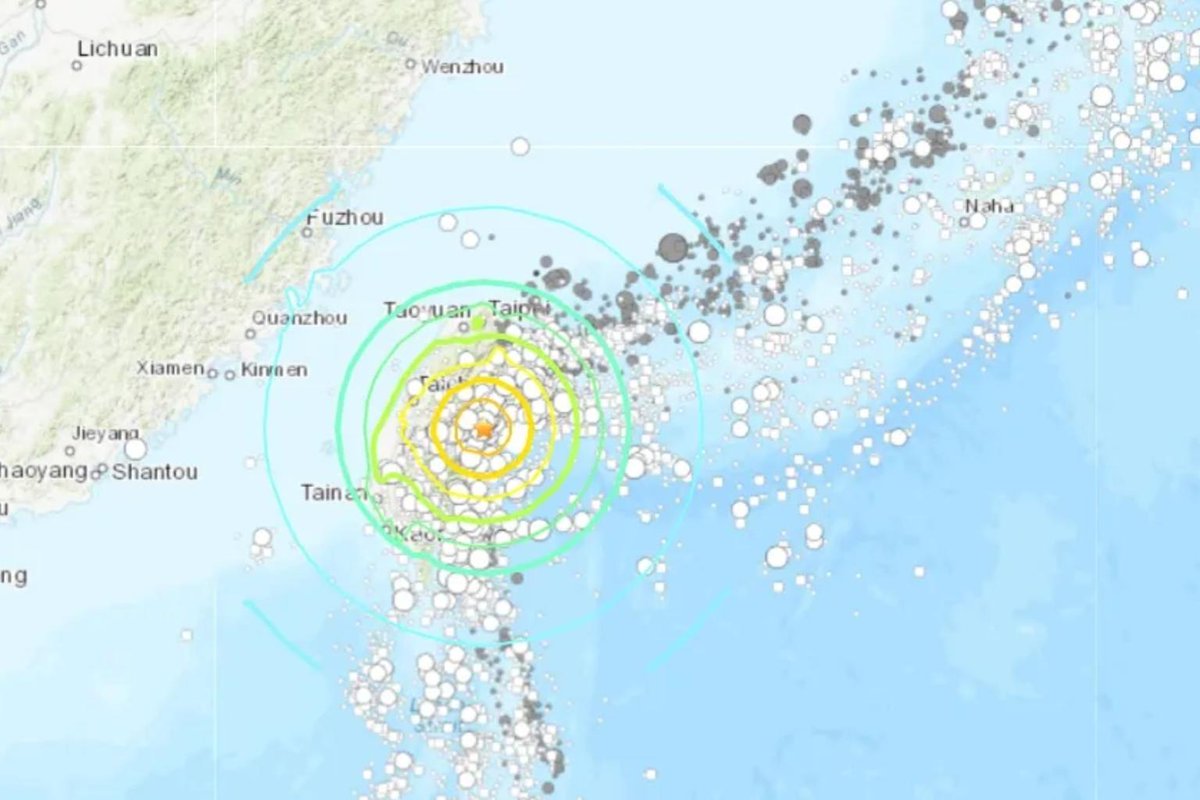 A destructive 7.4 magnitude earthquake struck Taiwan, causing significant damage and loss of life. The quake, centered in Hualien county, resulted in at least four deaths, numerous injuries, severe building damage, tsunamis in Japan, and widespread disruption